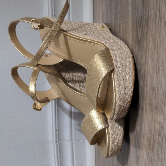 Golden High Heels Micheal Kors US 7